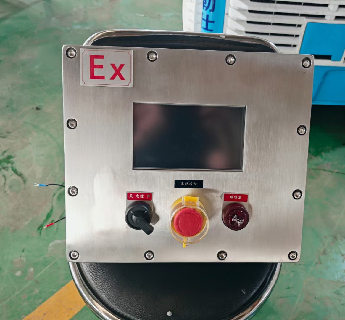 啟帆定制耐高溫防爆觸摸屏-可連接PLC